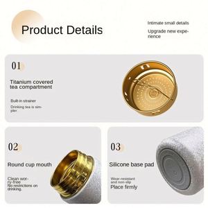 Vaso Térmico Premium de 300 ml con Aislamiento al Vacío y Revestimiento de Titanio |   Revestimiento de Cobre de Doble Capa |   Juego de Vasos de Bienvenida para Hoteles de Lujo OEM - Product Image 6