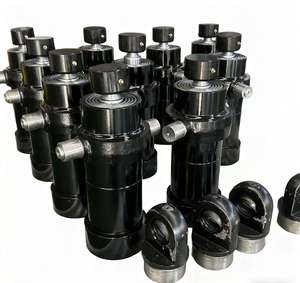 Özel yüksek performanslı tek etkili çok kademeli römorklar motor Piston silindir gövde altı teleskopik hidrolik silindirler - Product Image 6