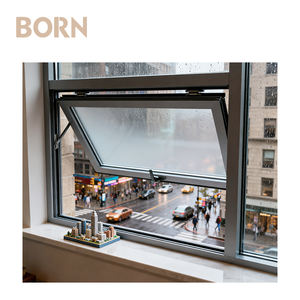 Auvent en aluminium résistant à l'humidité et au vent, cadre en alliage d'aluminium, fenêtre à ouverture vers l'extérieur pour appartement, bureau - Product Image 5