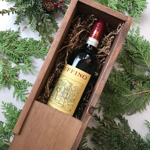 Box Handmade Personalized Wine Bottle Wood Box