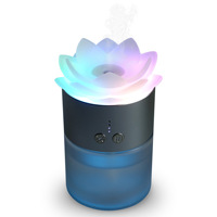 Diffuseur d'arômes portable YS pour la maison et la voiture, 80 ml, 500 mAh, alimenté par USB, en alliage d'aluminium, purificateur d'air, pulvérisation automatique d'huiles essentielles, 2-en-1