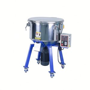 Mezclador Homogeneizador Vertical de Gránulos de Plástico de Acero Inoxidable, Semiautomático, 380V, Producción de 80-200kg/h - Product Image 4