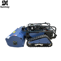 Falciatrice Industriale a Raggio Zero Diesel Senza Fili con Telecomando 800mm 1000mm - Prezzo all'Ingrosso Offerta Speciale