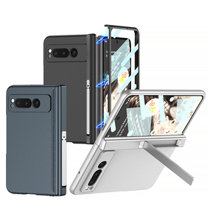 Coque Ultra Pixel 9 Pro <span class=keywords><strong>Fold</strong></span> pour Pixel 10 Pro <span class=keywords><strong>Fold</strong></span> Z <span class=keywords><strong>Fold</strong></span> <span class=keywords><strong>4</strong></span> Luxe Magnétique Charnière Étui Google Stylet Pochette Fabriqué en Matériau PC Durable - Product Image 1