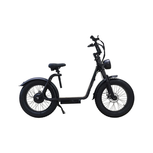 Patinete eléctrico de montaña Fat-Tire para adultos, motor de alta potencia de 750W, batería de litio de 25kmh con faro - Product Image 2