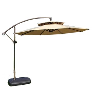 Beer Cafe Coffee <b>Drink</b> Restaurant Hotel Parasol 3x3 <b>Umbrella</b> Outdoor Banana Outdoor Patio <b>Umbrella</b> - Product Image 1