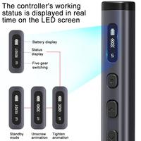 Disponible en Stock: Kit de Destornillador Eléctrico de Precisión 78 en 1 con 5 Niveles de Torque / 4 Luces LED para Reparación de PC y Teléfonos