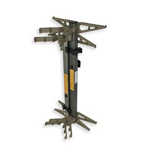 Tongkat Panjat Pohon Berburu Ringan Aluminium Anti Selip Kelas Industri Gaya Vintage Alat Panjat Ergonomis Perlengkapan Perjalanan - Product Image 4