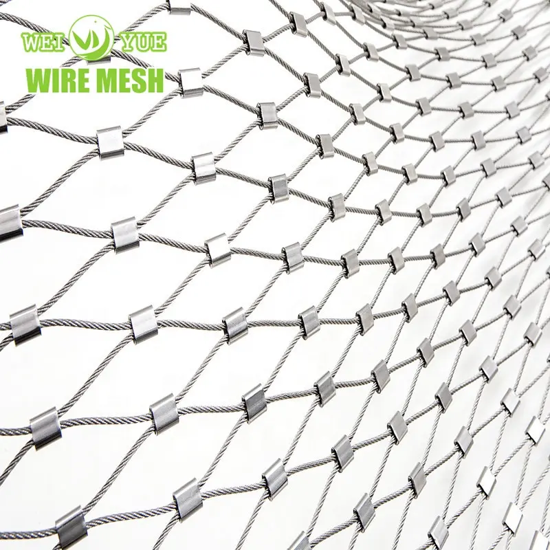 Stainless Steel Helipad Safety Net/Security Guard Fence Mesh