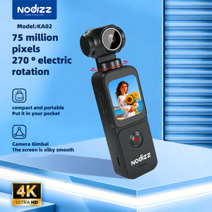 Caméra de poche Nodizz KA02 4K Ultra HD, capteur CMOS 12MP, objectif rotatif à 270 degrés, enregistreur WiFi pour vlog - Product Image 5