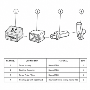 Sensor de Velocidad de Rueda ABS MANER 4E0927803 4E0927803F 4E0927803D para Audi A8 D3 Chasis, Repuestos de Posventa con 18 Meses de Garantía - Product Image 5