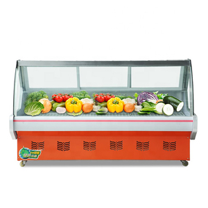Vitrine réfrigérée pour <span class=keywords><strong>boucherie</strong></span> avec porte en verre transparente, dégivrage automatique, présentoir à viande, réfrigérateur de qualité supérieure et à prix avantageux - Product Image 2