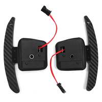 Pour BMW E90 E92 E93 M3 X5M X6M E70 E81 E82 E87 Série 1 3, palettes de changement de vitesse magnétiques en fibre de carbone pour volant de voiture