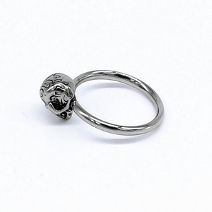 Anillo con cabeza de diablo de Yunnique, de acero titanio, unisex, joyería de moda, diseño de calavera, ideal para regalo. - Product Image 4