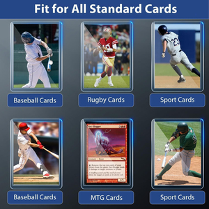 <span class=keywords><strong>Prime</strong></span> Fit PVC 35pt 3" X 4" Toploaders Rigidi per Carte, Penny Sleeves Morbidi, Protezioni per Carte da Collezione, Sportive e da Gioco - Confezione all'Ingrosso - Product Image 6