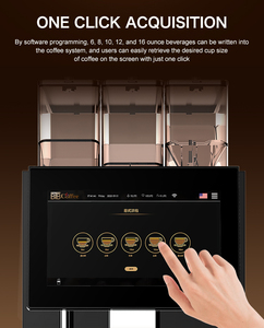 Cafetera Comercial Inteligente, Totalmente Automática, Espresso, Función Programable Inteligente, Carcasa de Acero Inoxidable - Product Image 3