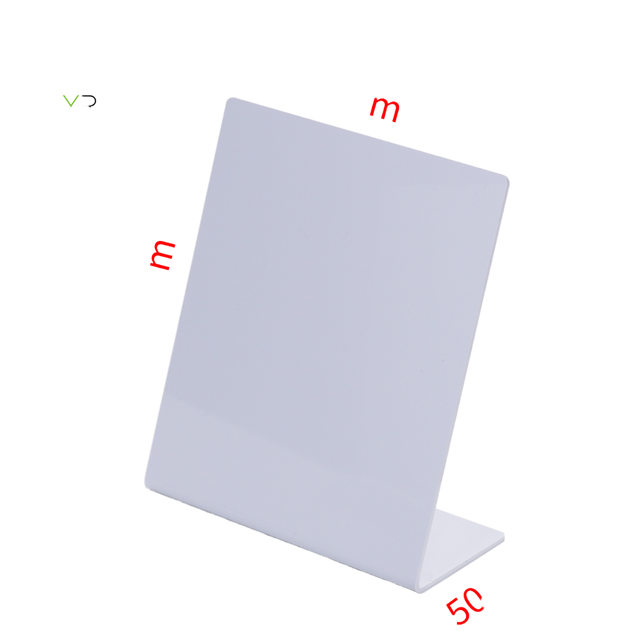 Custom Design NTAG215 Chip Waterproof NFC Stand with Acrylic/PVC Material 13.56MHz for Google Review
