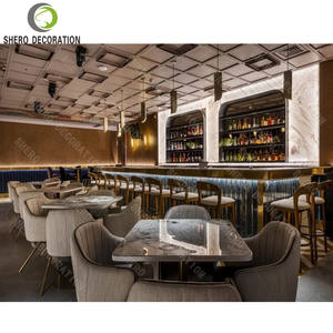 Muebles de Lujo para Restaurantes Modernos, Diseño de Interiores Personalizado en 3D, Soluciones de Diseño para Hoteles, Panaderías, Bistrós y Cafeterías de Vinos - Product Image 1