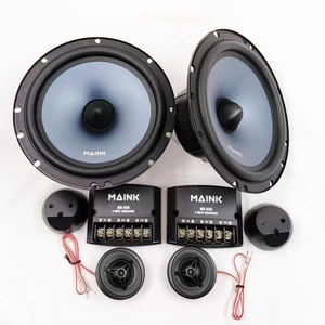 500W カー スピーカー キット 6.5インチ 同軸スピーカー 2ウェイ 高音ツイーター ウーファー オーディオシステム セット 6.5 サブウーファー 車載用（ディバイダー付き） - Product Image 2