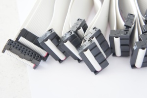 Kabel IDC 2.0mm 2.54mm 2*10P Female 20cm 30cm 50cm 28AWG Grey Cable Assembly produsen - Product Image 3