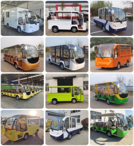 Autobús Eléctrico Urbano de 17 Plazas con Certificación CE para Tours, Vehículo Cómodo para Recorridos Turísticos con Motor - Product Image 6