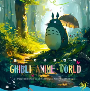 Tarjetas coleccionables de Miyazaki Hayao, serie Anime <span class=keywords><strong>Studio</strong></span> <span class=keywords><strong>Ghibli</strong></span>, mundo de cuento de hadas, juego Sk Totoro, tarjeta coleccionable, regalo de cura para niños - Product Image 4