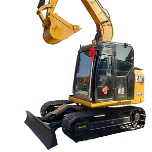 Mini-excavatrice sur chenilles hydraulique Caterpillar Cat307E2 de 7 tonnes, d'occasion, à économie d'énergie, avec pièces d'origine pour ferme et jardin - Product Image 1