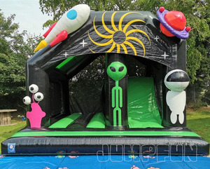 Castillo de salto extraterrestre 2024, gorila y tobogán inflado de nuevo diseño <span class=keywords><strong>2021</strong></span> para niños, venta de uso de alquiler - Product Image 3