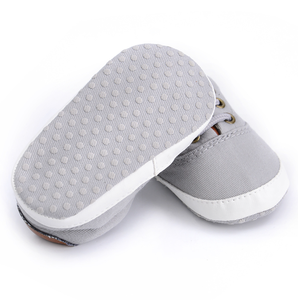 Chaussures en toile décontractées pour bébés, garçons et filles, anti-dérapantes pour l'intérieur, personnalisables OEM - Product Image 6