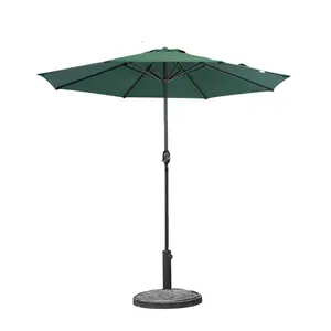 مظلة الحديقة ، مظلة 9 قدم ، مقاومة للمطر ، مظلة مكرامي للشاطئ
