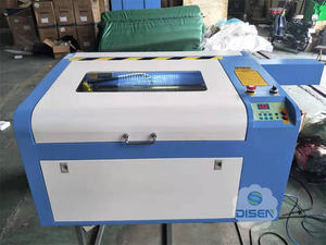 Mini máquina de grabado láser para escritorio, fabricante al por mayor, rápida, 460 <span class=keywords><strong>co2</strong></span>, 60w, tarjeta de identificación de pvc, cerámica, plástico, cristal, madera, cnc - Product Image 6