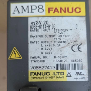 L'amplificatore Plc A06b-6114-h103 D IT è stato rimosso da una macchina funzionante. Prodotto in Garanzia - Product Image 1