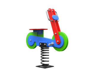 Asientos Infantiles <span class=keywords><strong>de</strong></span> Resorte para Exteriores, Equipo <span class=keywords><strong>de</strong></span> Juegos Infantiles con Diseño <span class=keywords><strong>de</strong></span> Flor <span class=keywords><strong>de</strong></span> Ciruelo, Personalizable Según el Diseño del Sitio - Product Image 2