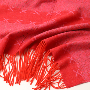 Tinh khiết len chắp vá chăn, trong kho bán buôn, dài rìa cỡ lớn ném chăn - Product Image 3