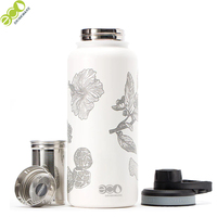 Gobelet isotherme en acier inoxydable avec infuseur à thé, nouveau design, logo personnalisé, 18 oz, 22 oz, 32 oz