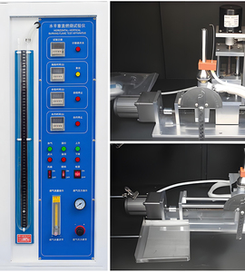 Flammen verbrennungs <span class=keywords><strong>tester</strong></span> ISO-zertifizierte Kunststoff teile Draht kabel Elektro werkzeuge Labor Vertikale horizontale Entflammbar keits maschine - Product Image 3