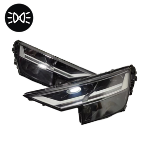Feux avant LED sportifs dynamiques pour <span class=keywords><strong>Audi</strong></span> <span class=keywords><strong>Q8</strong></span> <span class=keywords><strong>2018</strong></span>+ Lumière blanche froide avec température de couleur de 6000K - Product Image 1