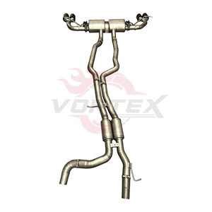 Vortex Stainless Steel Mirror Polished Valvetronic Catback Exhaust <b>Remote</b> <b>Control</b> 1.5mm Steel Sheet for Porsche Cayenne 958 - Product Image 4