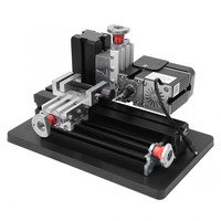 Meilleur mini tour à métaux horizontal éducatif pour enfants, modèle TZ20002MR, moteur 60W 12000 tr/min, automatique, DIY, usage moyen