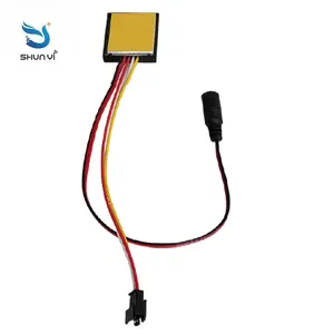 Espejo de maquillaje inteligente, Interruptor táctil capacitivo Tricolor de 12V, con Sensor de atenuación led