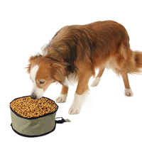 Gamelle de voyage pliable pour chien, idéale pour l'extérieur - Vente en gros
