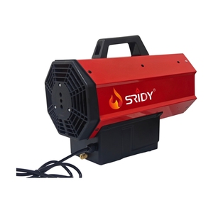 <span class=keywords><strong>Chauffage</strong></span> d'appoint portable au <span class=keywords><strong>gaz</strong></span> 15 kW avec base métallique et grille de protection arrière pour atelier et <span class=keywords><strong>chantier</strong></span> - Product Image 4