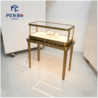 Vitrines de présentation sur mesure pour magasins de montres et bijoux, en bois et plexiglas, fabriquées à Guangzhou pour les entreprises