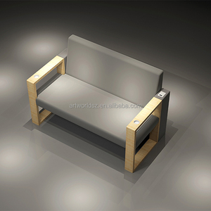 Bán buôn thương mại hiển thị đồ nội thất khu vực chờ đợi thiết kế kinh doanh hội trường phòng chờ sofa hiển thị đứng - Product Image 6