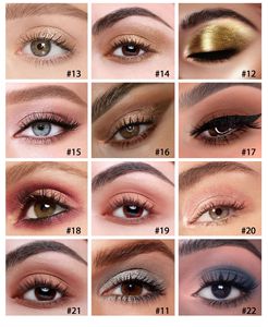 Ensemble de crayons à paupières 12 pièces, imperméables, crémeux, tons arc-en-ciel <span class=keywords><strong>terre</strong></span>, HANDAIYAN avec <span class=keywords><strong>taille</strong></span>-<span class=keywords><strong>crayon</strong></span>, gel à paupières coloré - Product Image 6