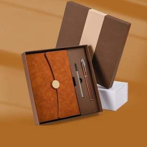 2024 Hot Selling Low Price Items Product Corporate Promotional Business Office Gift Set <b>Notebook</b> Pen <b>Refill</b> Gift Set - Product Image 6