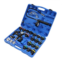 Digital Instrument Display Pressure Gauge Form Electronic 28pc Cooling System Pressure Tester and Vacuum Purge Master Kit