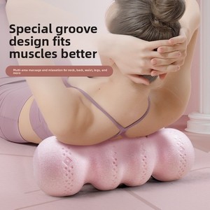 Bâton de massage en mousse EPP solide en forme de cacahuète - Relaxation musculaire, libération myofasciale, amincissement des jambes, fermeté - 55-Yoga Personnalisé - Product Image 4