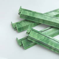 HIMORE Nouvelle Arrivée Supports de Luxe Modernes pour Tuiles de Mahjong et de Poker avec Poussoirs Portables Vert ABS Lot de 4 Haute Qualité Faible MOQ