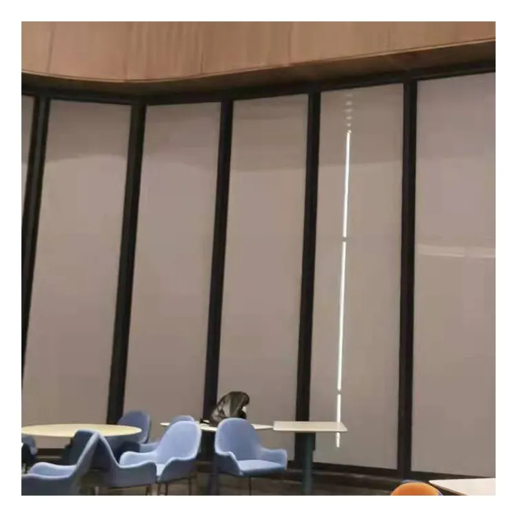 Max Height With 7.5 meters Europe style Outdoor Zip track Windproof Roller Blinds Anti-wrinkle Aluminum Indoor Roller Blinds